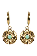 Heritage Earring - Aqua Eye