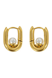 Del Ray Earring - Fine Pearl