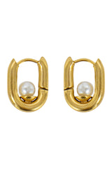Del Ray Earring - Fine Pearl