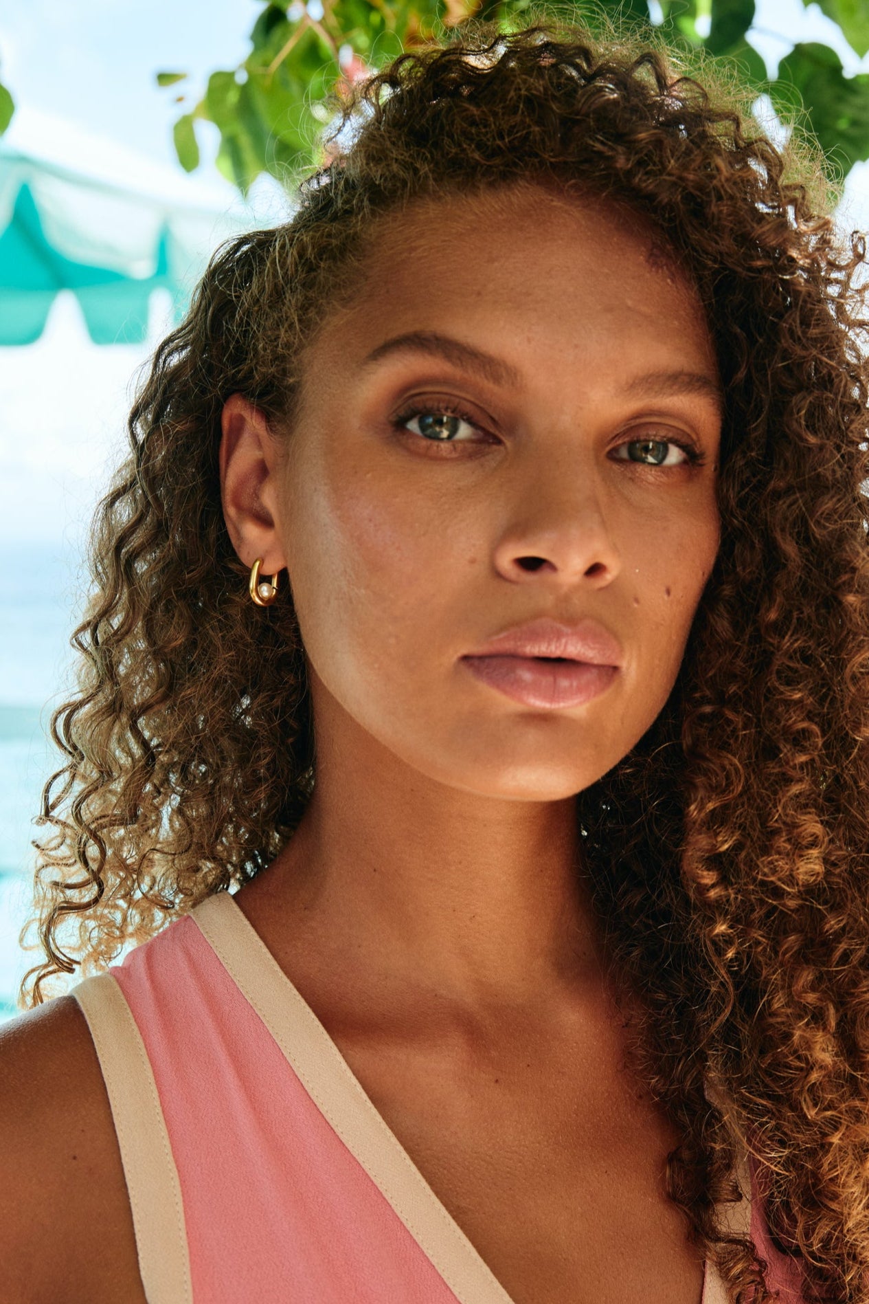 Del Ray Earring - Fine Pearl
