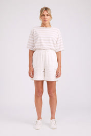 Studio Bermuda Short - White