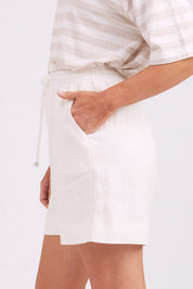 Studio Bermuda Short - White