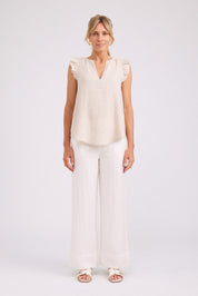 Studio Frill Tank - Tusk