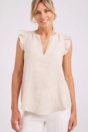 Studio Frill Tank - Tusk