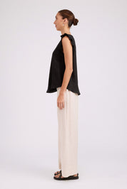 Studio Frill Tank - Black
