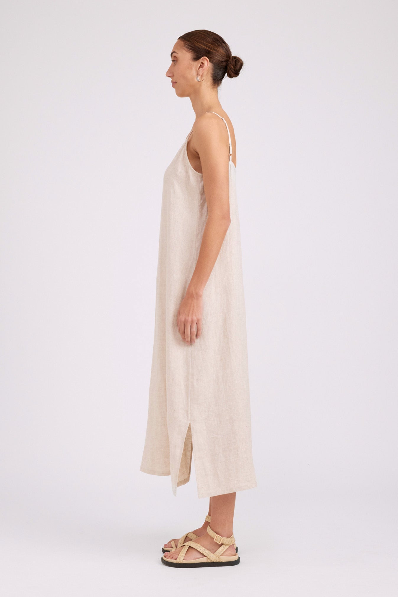 Studio Tank Maxi Dress - Tusk