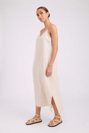 Studio Tank Maxi Dress - Tusk