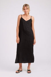 Studio Tank Maxi Dress - Black