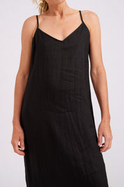 Studio Tank Maxi Dress - Black