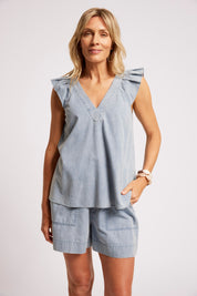 Roam Top - Denim