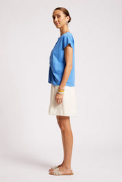 Casa Twist Tshirt - Marine