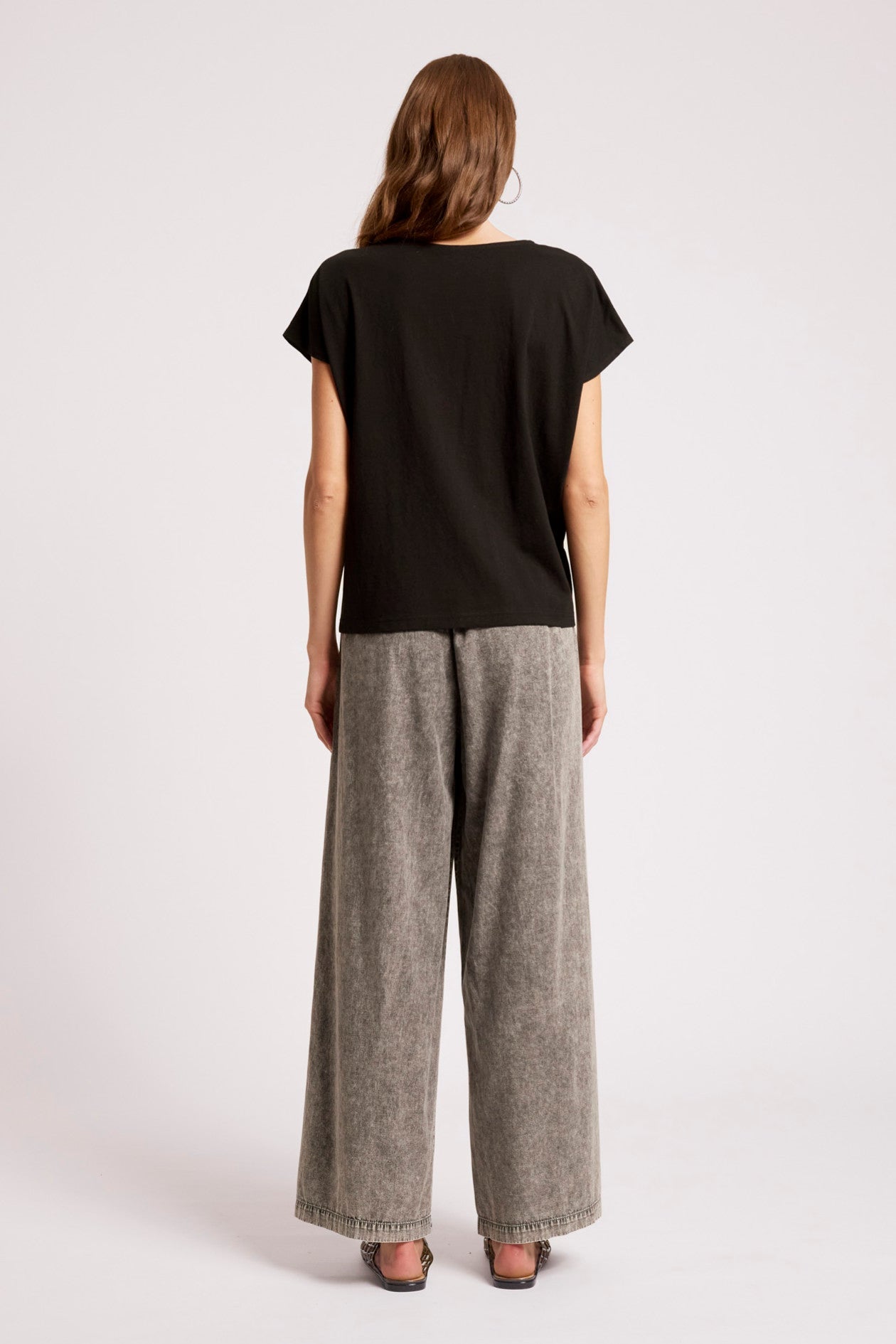 Casa Twist Tshirt - Black