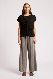 Casa Twist Tshirt - Black