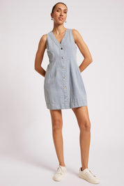 Roam Tank Dress - Denim