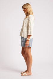 Casa Cable Jumper - White