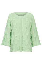 Casa Cable Jumper - Mint