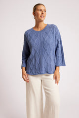 Casa Cable Jumper - Marine