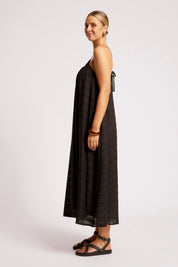 Sovana Tank Maxi Dress - Black