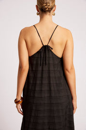 Sovana Tank Maxi Dress - Black