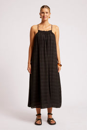 Sovana Tank Maxi Dress - Black