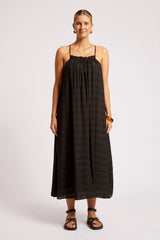 Sovana Tank Maxi Dress - Black