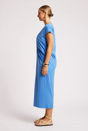 Casa Twist Dress - Marine