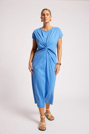 Casa Twist Dress - Marine