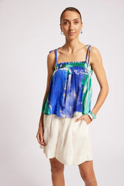 Palmera Tank Top - Seafoam
