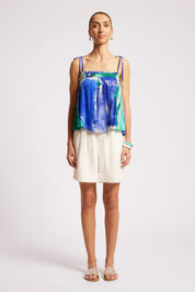 Palmera Tank Top - Seafoam