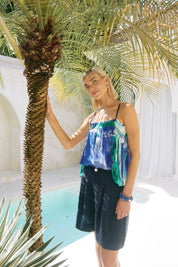 Palmera Tank Top - Seafoam