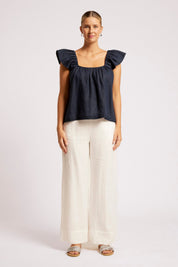 Cove Top - Indigo