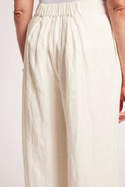 Cove Palazzo Pant - White