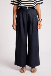 Cove Palazzo Pant - Indigo