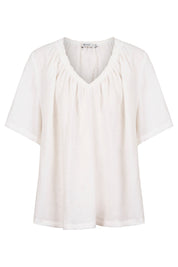 Cove Relaxed Top - White