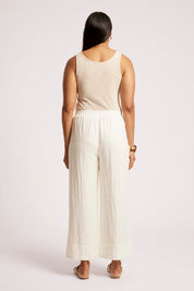 Cove Relaxed Pant - White