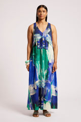 Palmera Tank Maxi Dress - Seafoam