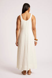 Cove Tank Maxi Dress - White