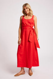 Cove Tank Maxi Dress - Aperol