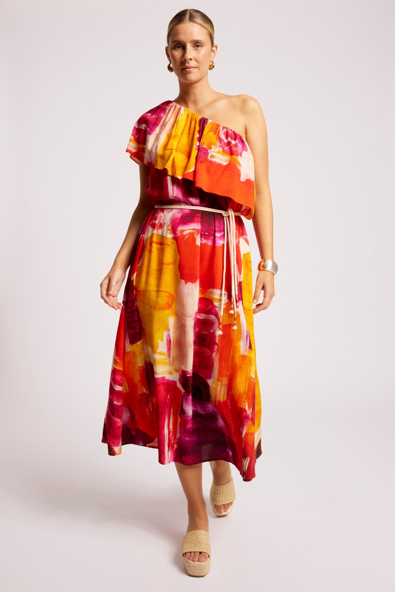 Palmera Off Shoulder Dress  - Solara