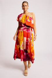 Palmera Off Shoulder Dress  - Solara