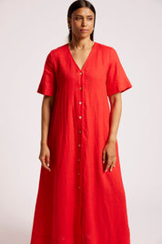 Cove Maxi Dress - Aperol