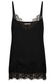 Drift Lace Tank - Black