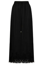 Drift Lace Skirt - Black