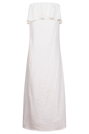 Maris Strapless Dress - White