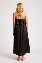 Maris Strapless Dress - Black