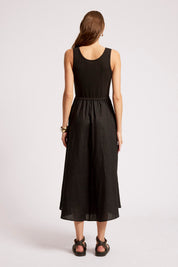 Maris Tank Maxi Dress - Black