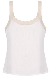 Maris Splice Tank - White / Tusk