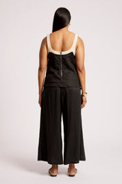 Maris Splice Tank - Black / Tusk