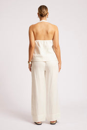 Maris Halter Vest - White
