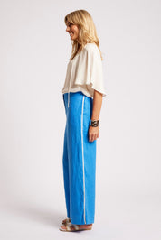 Maris Splice Pant - Marine / White